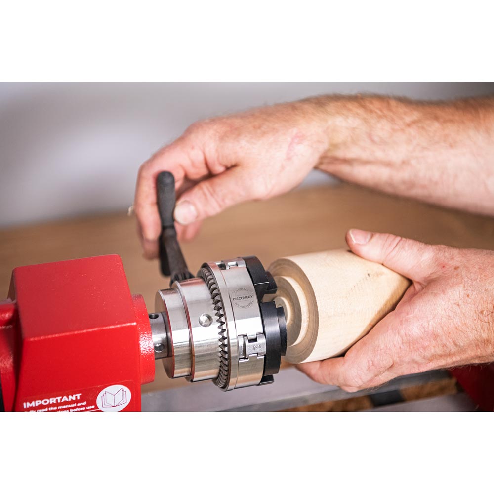 Axminster Woodturning Discovery GK88 Chuck & Backplate