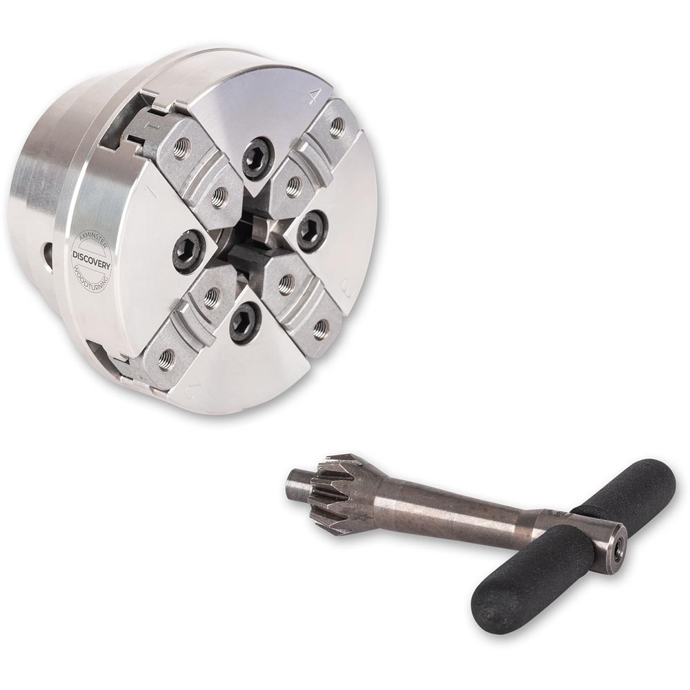 Axminster Woodturning Discovery GK88 Chuck & Backplate