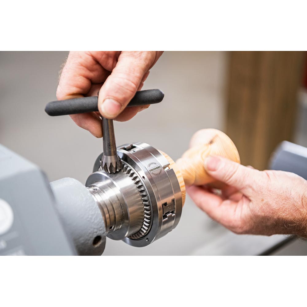 Axminster Woodturning Discovery GK100 Chuck & Backplate