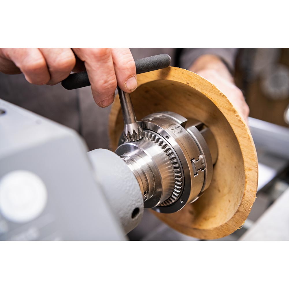 Axminster Woodturning Discovery GK100 Chuck & Backplate
