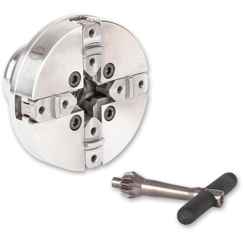Axminster Woodturning Discovery GK100 Chuck & Backplate
