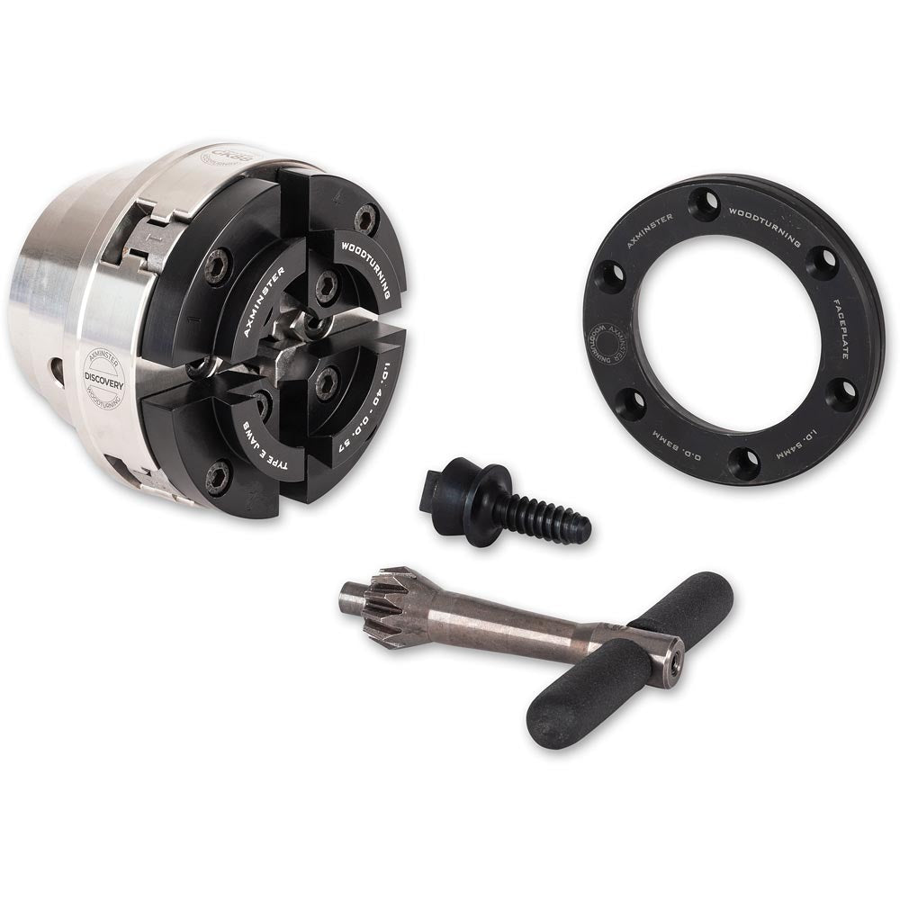 Axminster Woodturning Discovery GK88 Chuck Package 1" x 8 tpi (T04M)