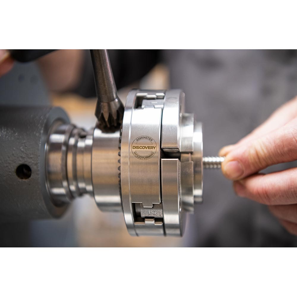 Axminster Woodturning Discovery GK100 Chuck Package