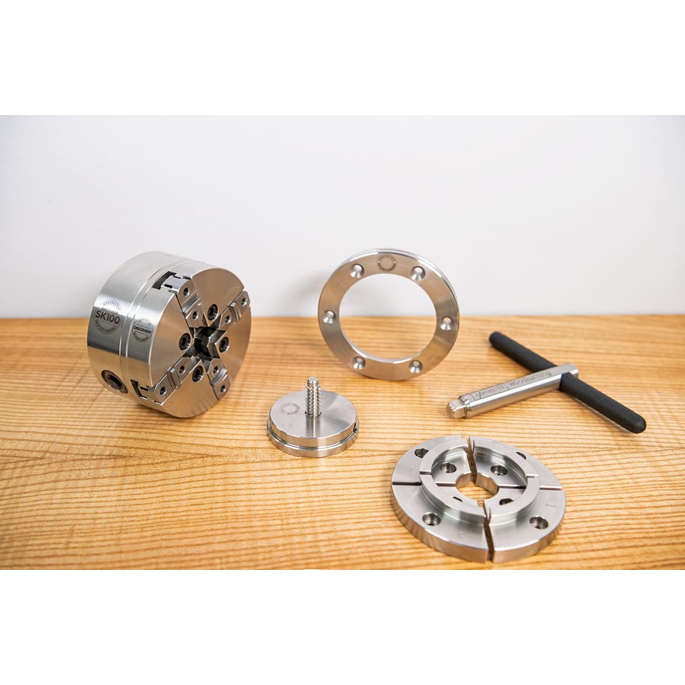 Axminster Woodturning Discovery SK100 Chuck Packages