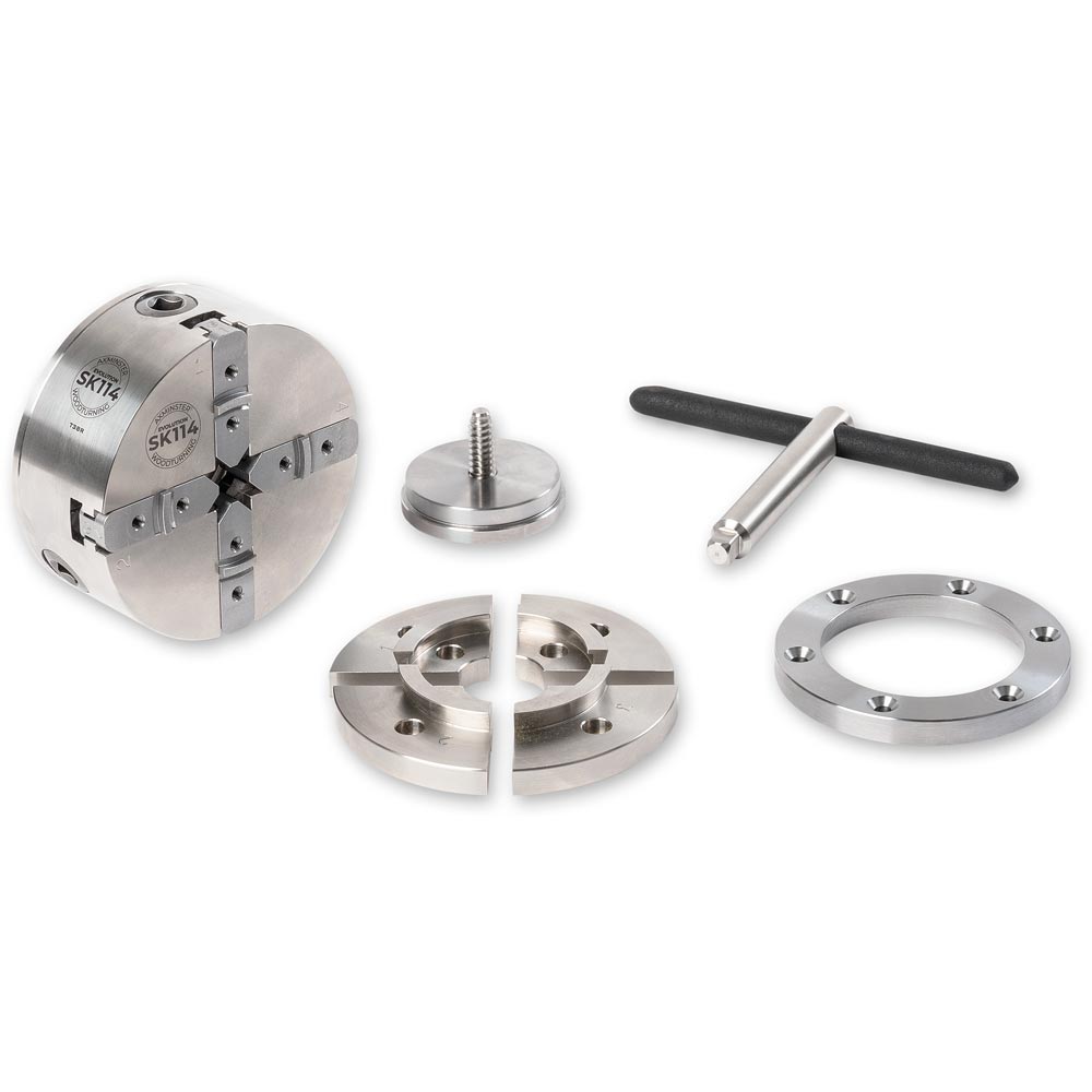 Axminster Woodturning Evolution SK114 Chuck Package