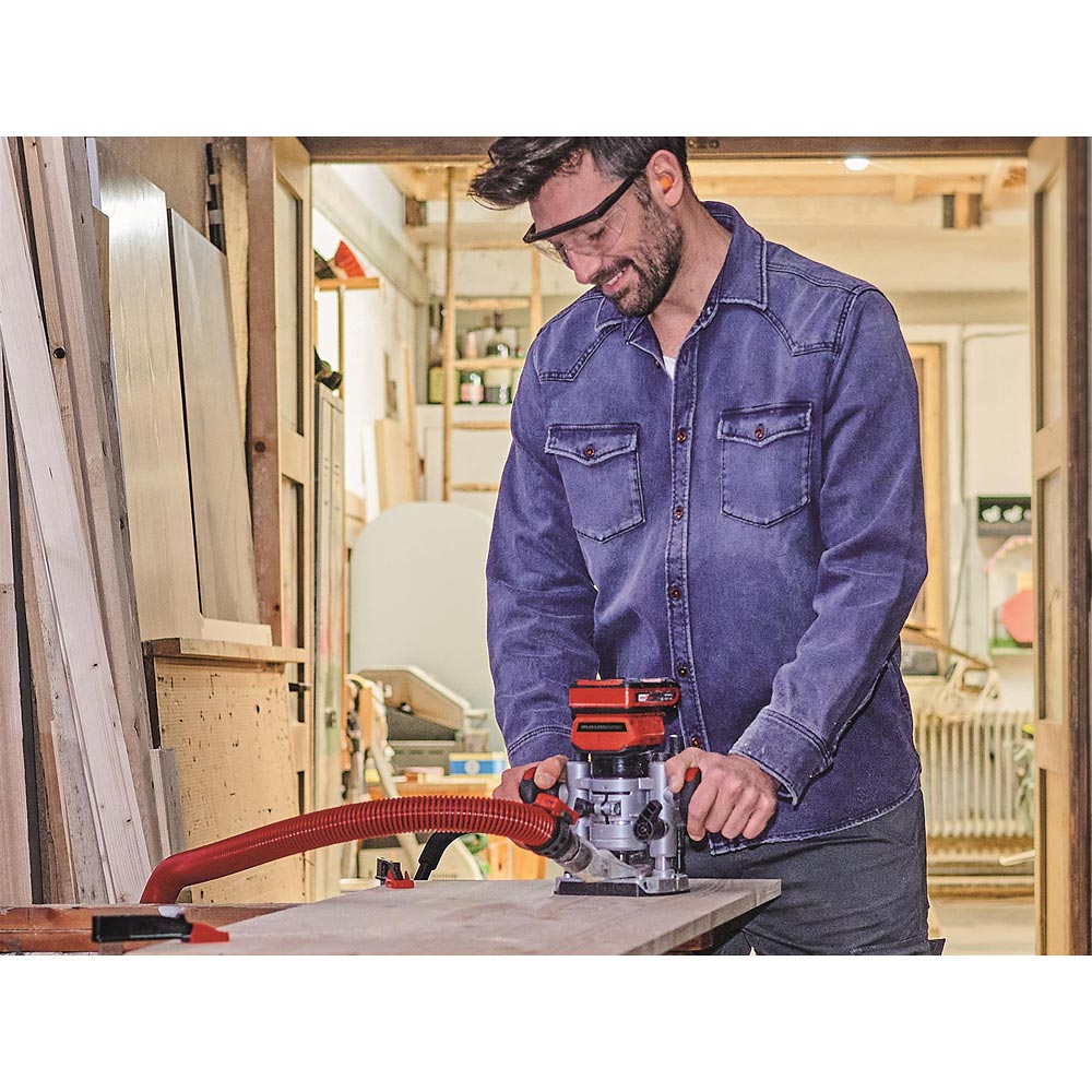 Einhell TP-RO 18 Li BL-Solo Router & 2.5Ah Battery Kit