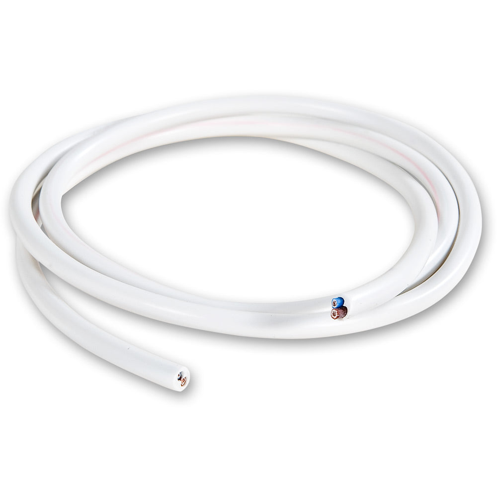 Lighting Flex White 2-Core Cable 0.75mm² - (per metre)