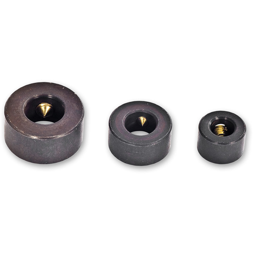 Axminster Dowel Drill Stop Collar Set 3 (6, 8 & 10mm)