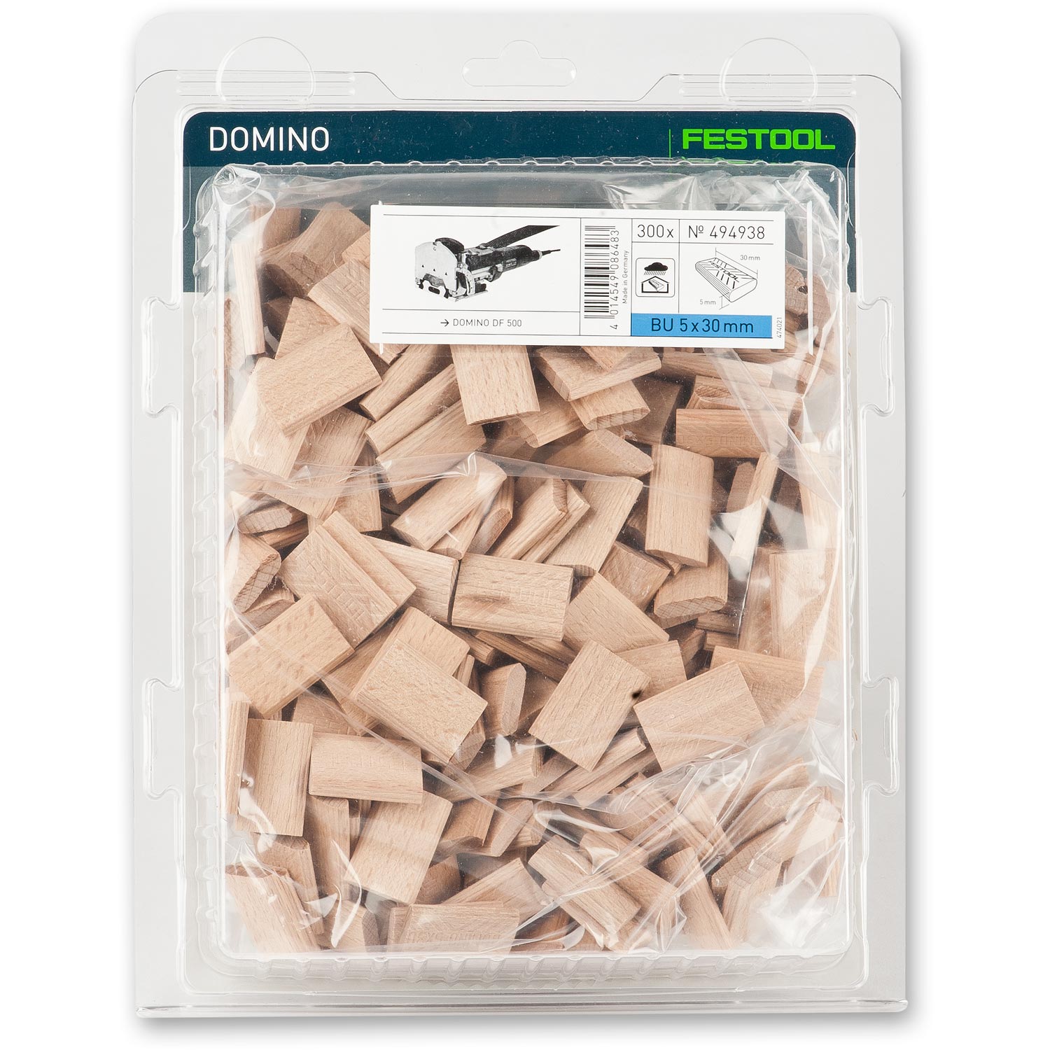 Festool DOMINO DF 500 & XL DF 700 Dowel Packs