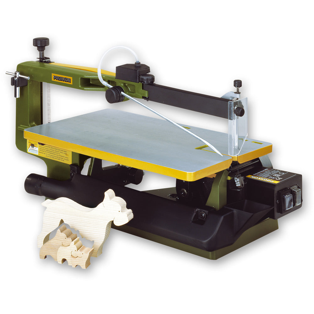 Scrowable Box PROXXON DS 460 2 Speed Scroll Saw | Axminster Tools