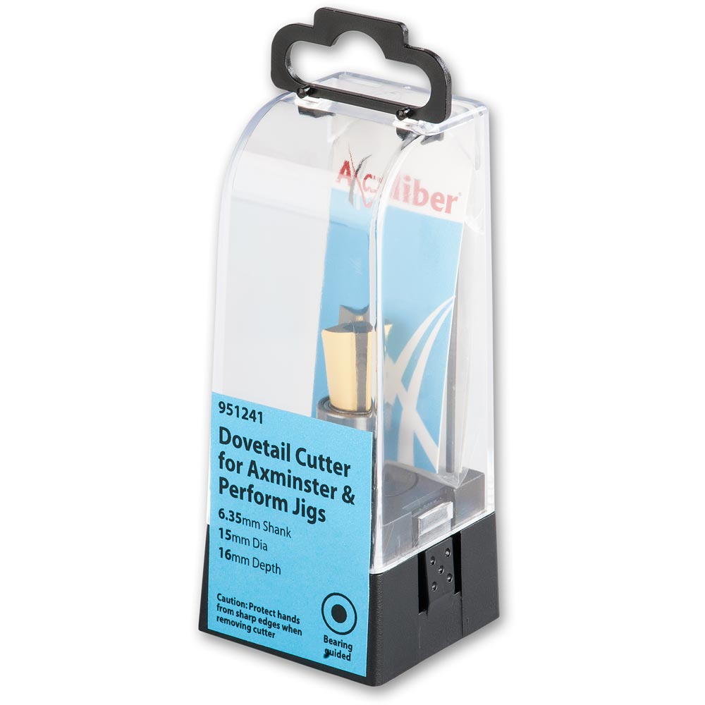 Axcaliber Cutter for Axcaliber Dovetail Jigs (19-30mm Material)