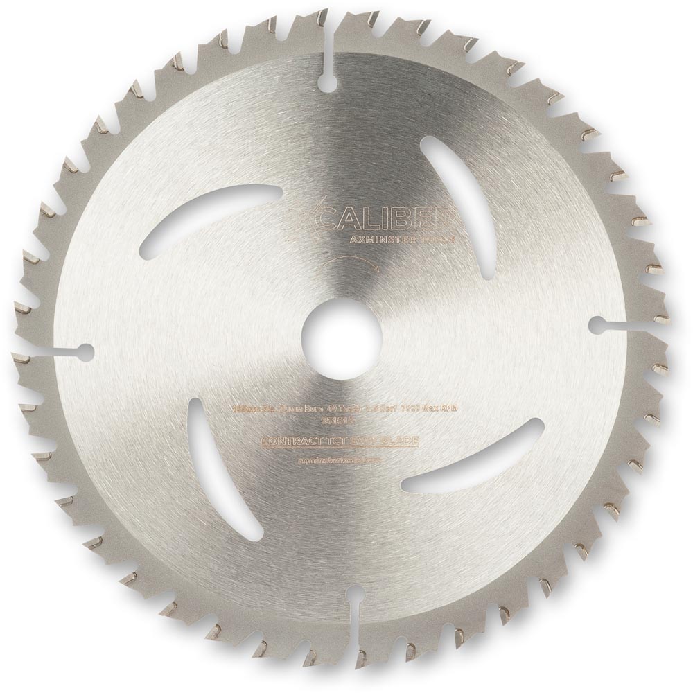 Axcaliber Contract 165mm TCT Saw Blades