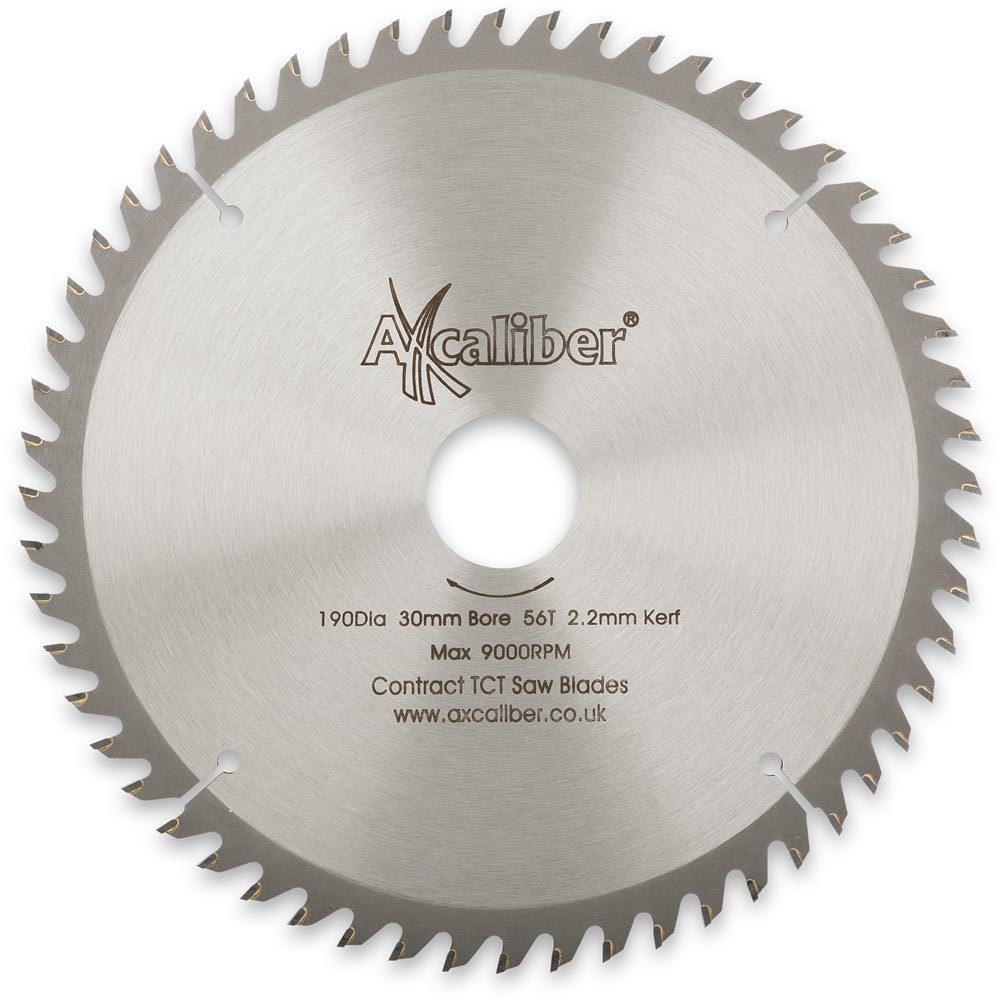 Axcaliber Contract 190mm TCT Saw Blades