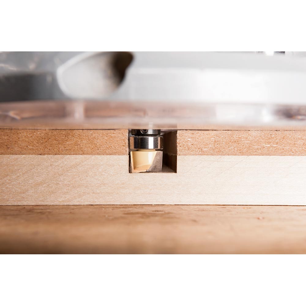 Axcaliber Milling Cutter with Top Bearing