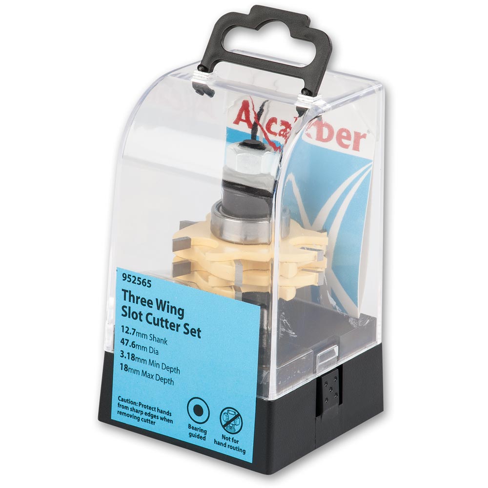 Axcaliber Three Wing Slot Cutter Set