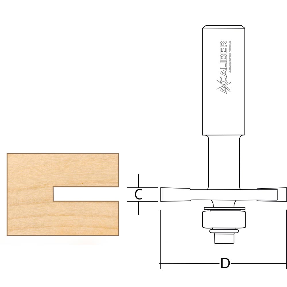 Axcaliber Biscuit Jointing Cutter
