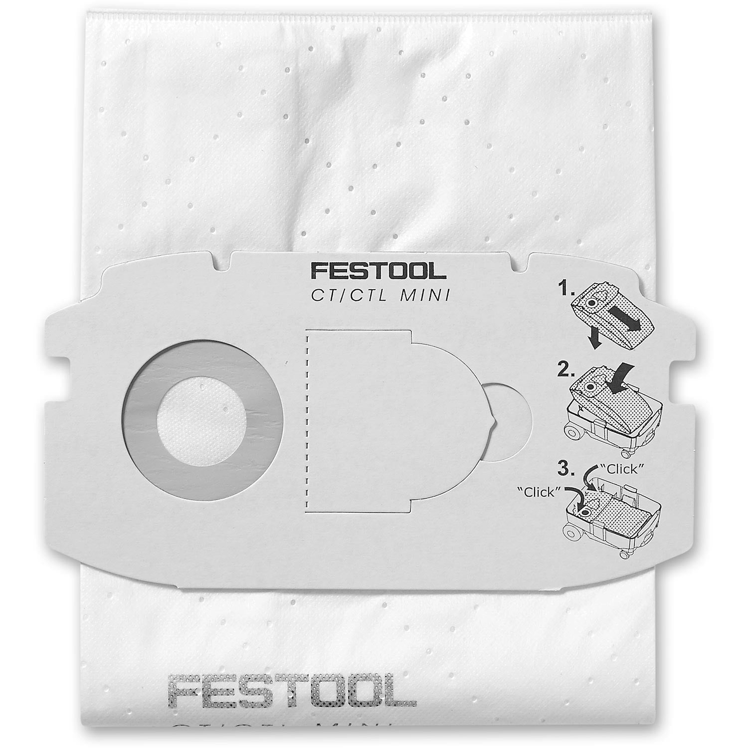 Festool CTL MINI SELFCLEAN Filter Bags (Pkt 5)