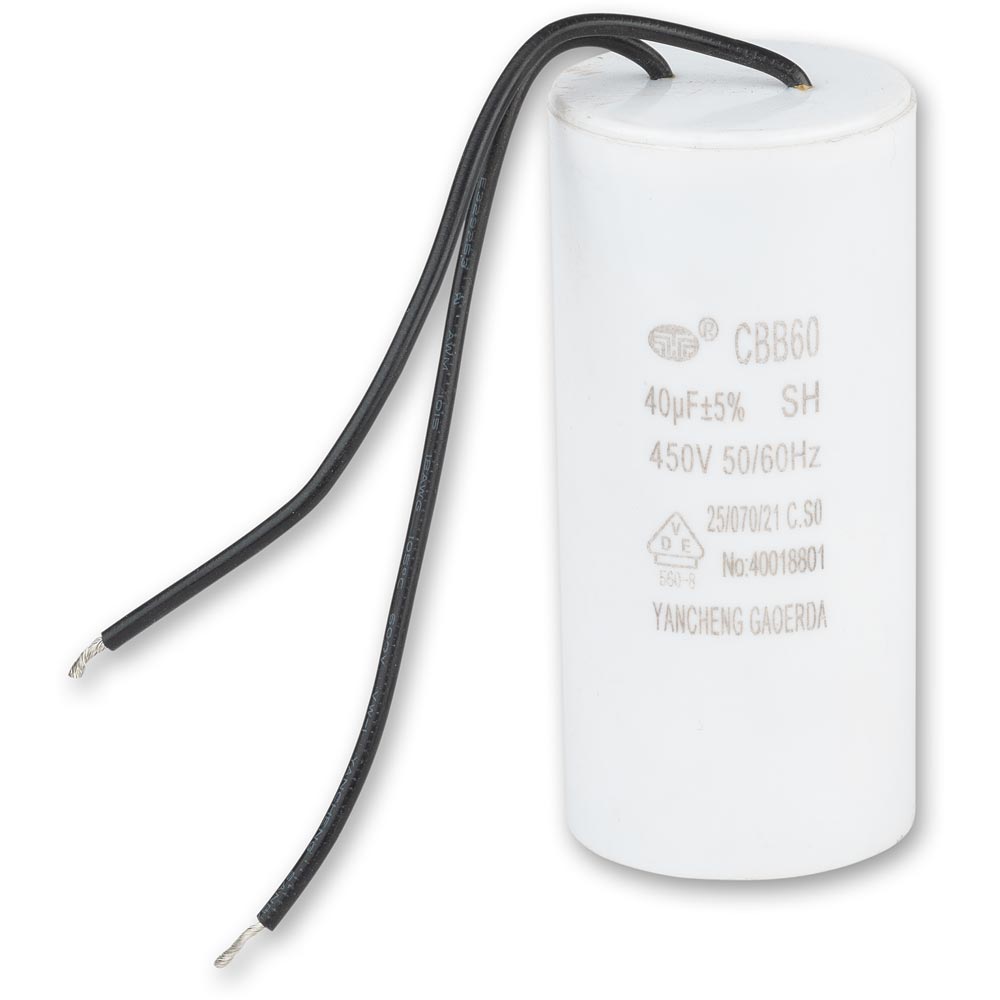 Motor Run Capacitor 40 MFD 450V 45 x 95 mm