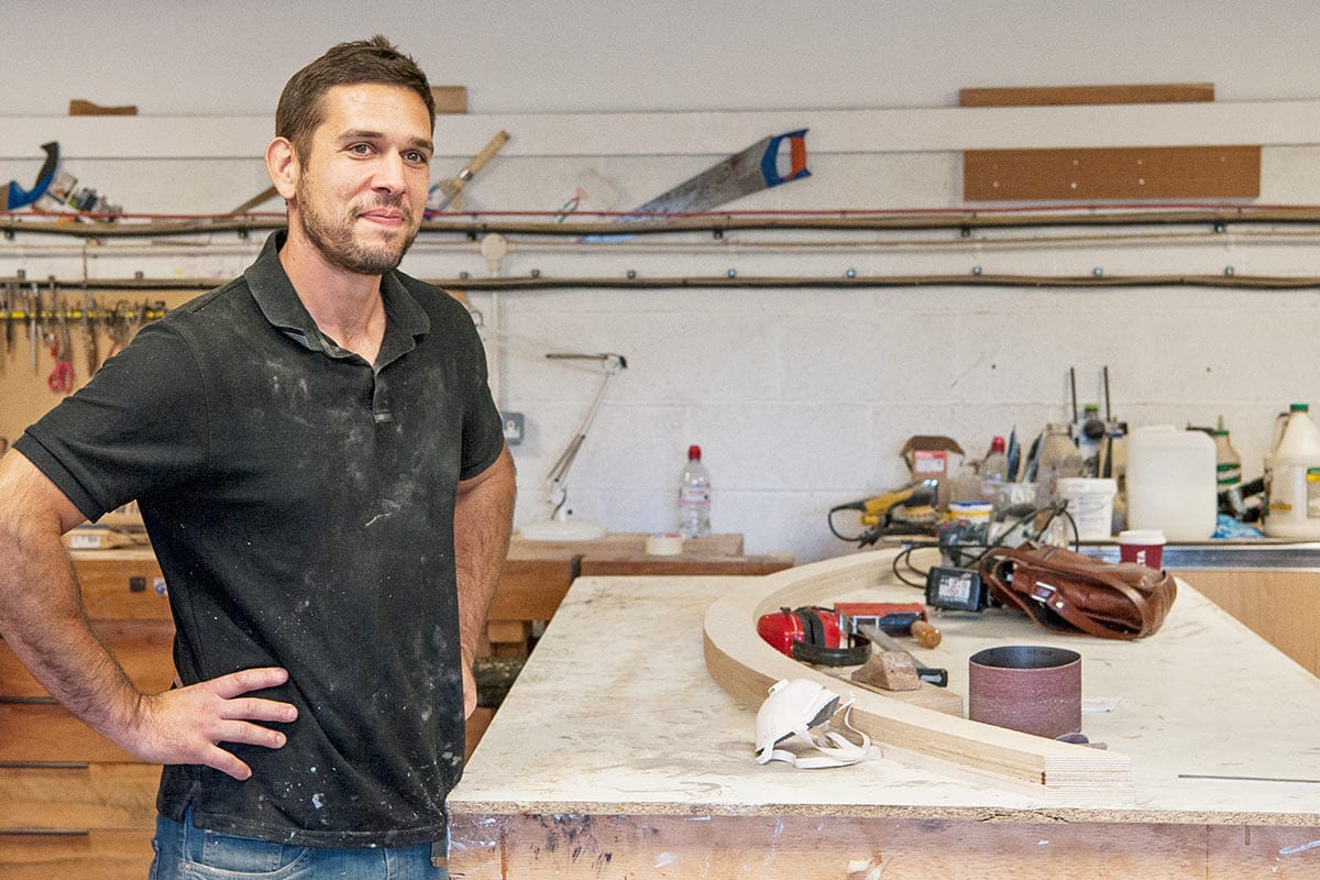 Built around woodworkers