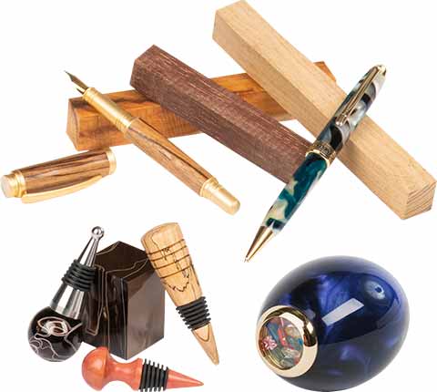Axminster Woodturning Pen and Project Kits