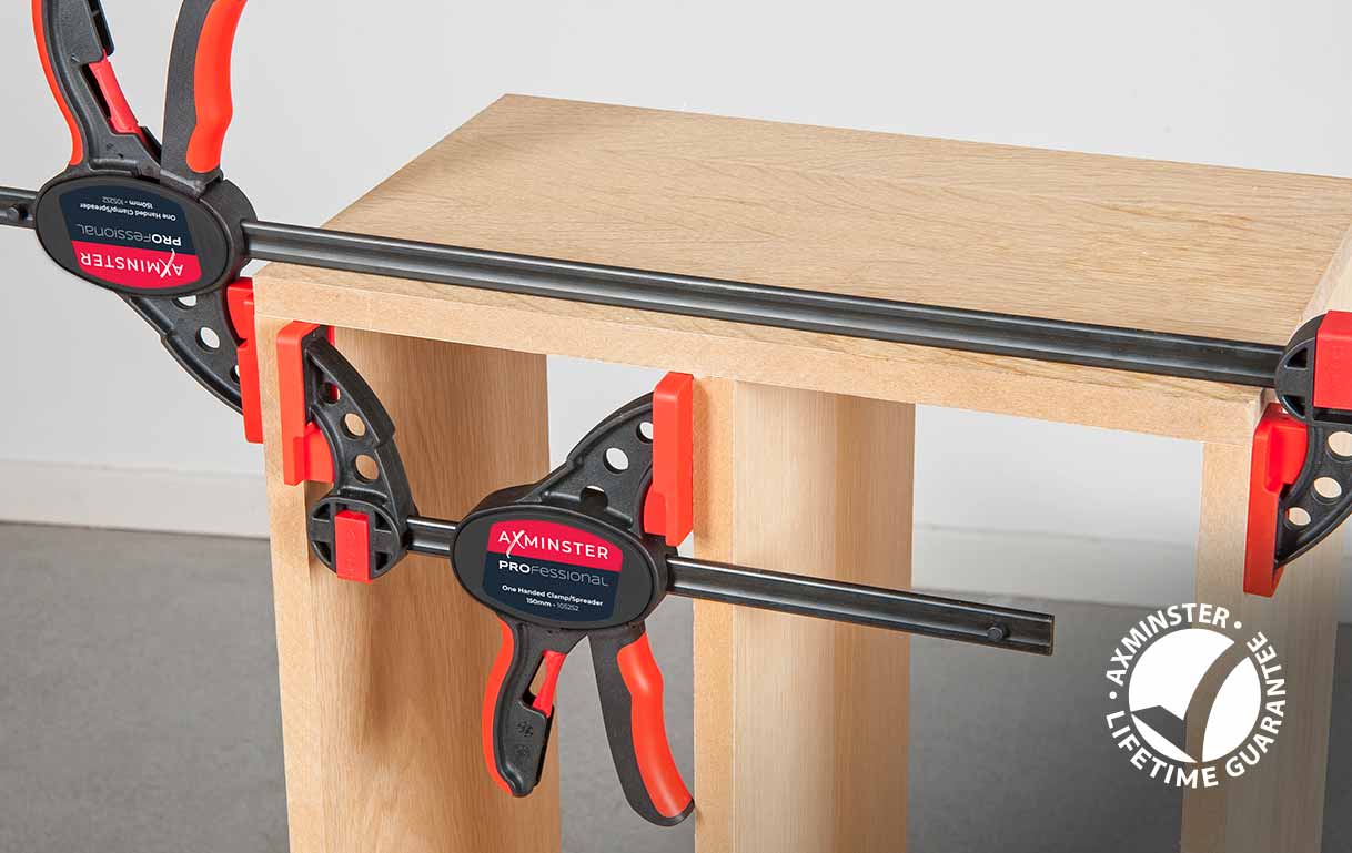 Axminster One Handed Clamps