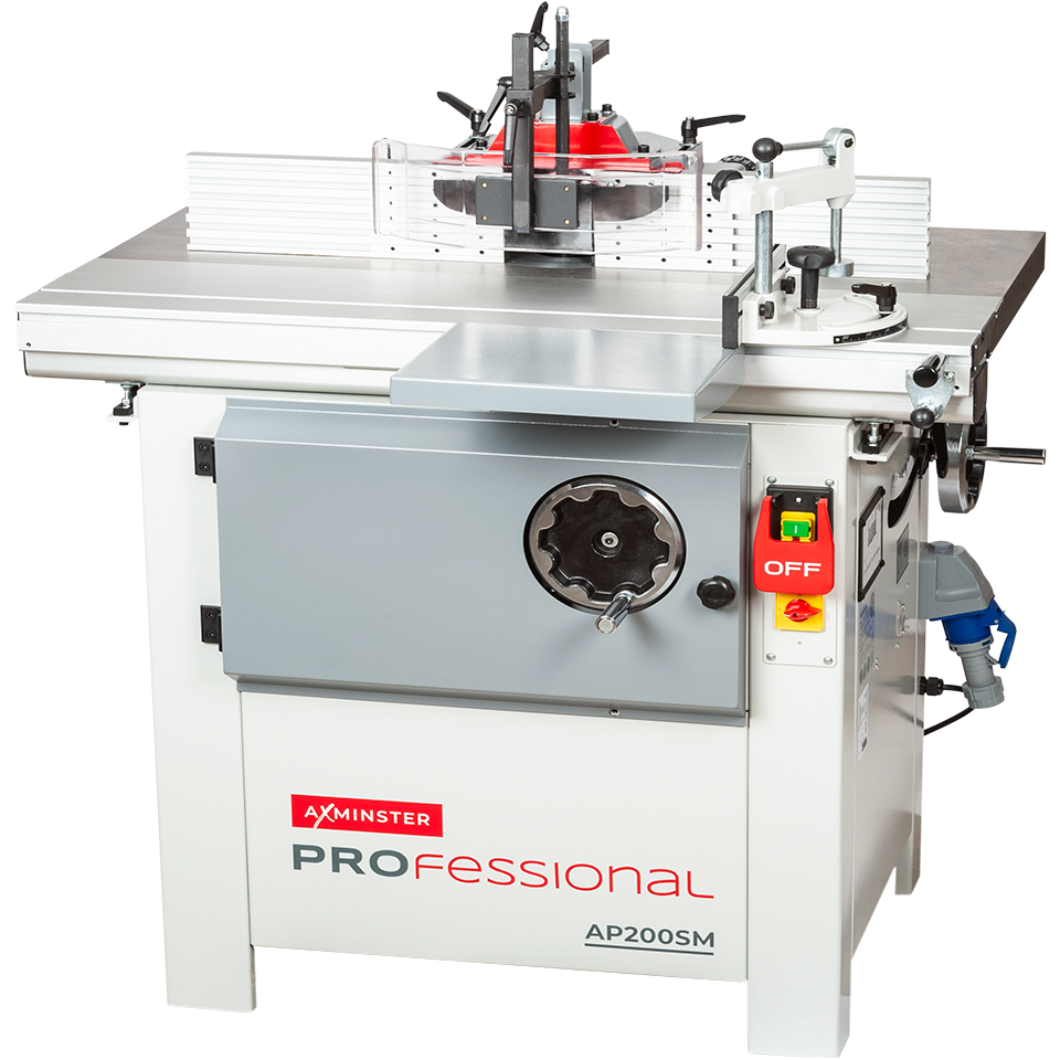 Axminster Professional Spindle Moulders & Tenoners