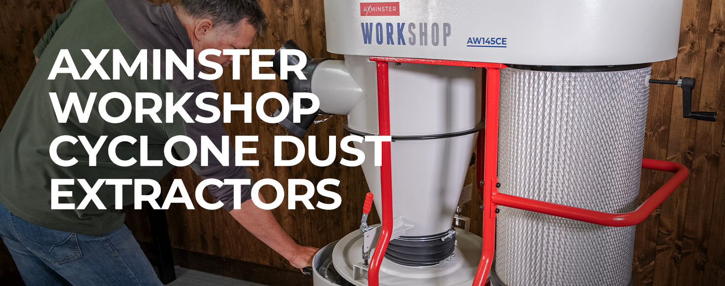 Axminster Workshop Cyclone Dust Extractors