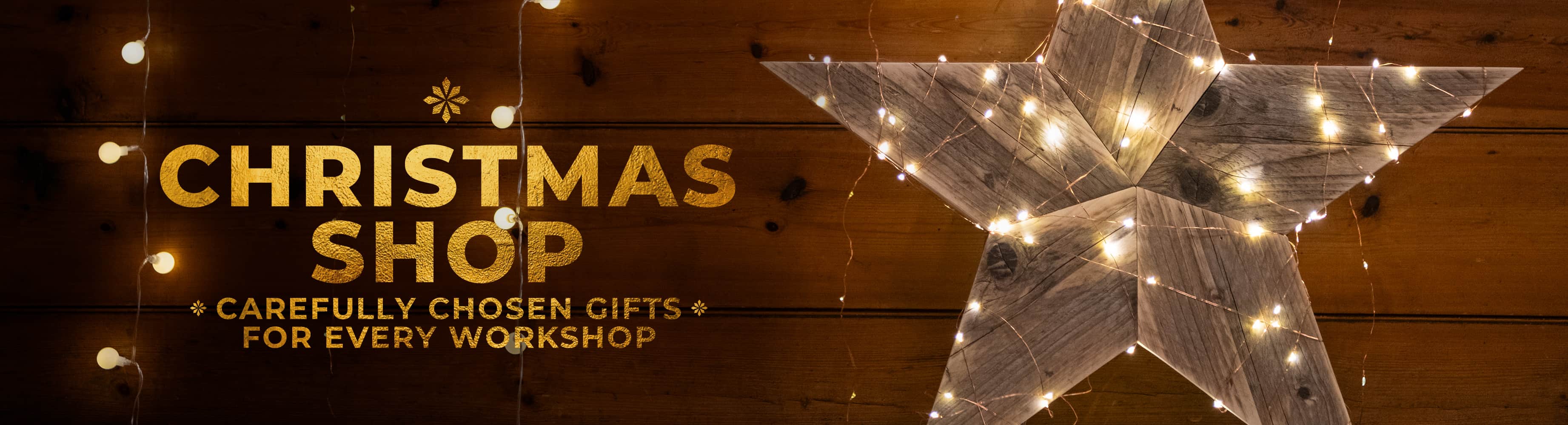 Christmas Shop - carefully chosen gifts for every workshop