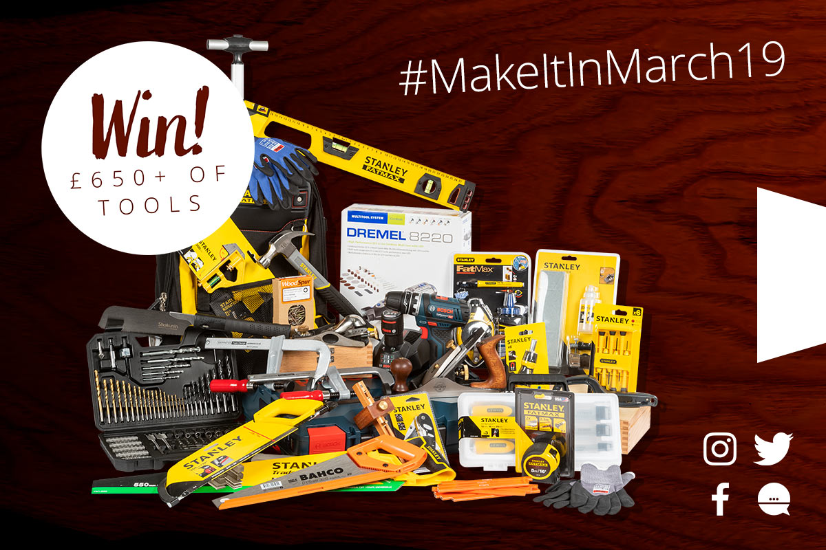 Win the ultimate tool bundle worth over £650
